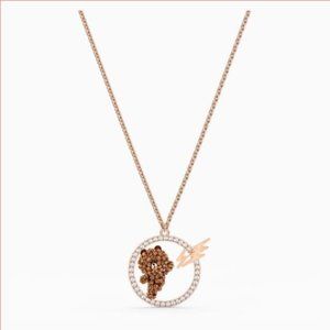 Swarovski Line Friends Skateboard Pendant